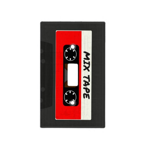 Red Mix Tape _ 80s And 90s Retro Inspired Gift Light Switch Cover