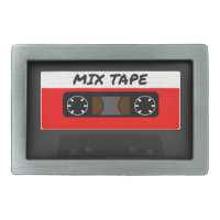 Red Mix Tape - 80s And 90s Retro Inspired Gift