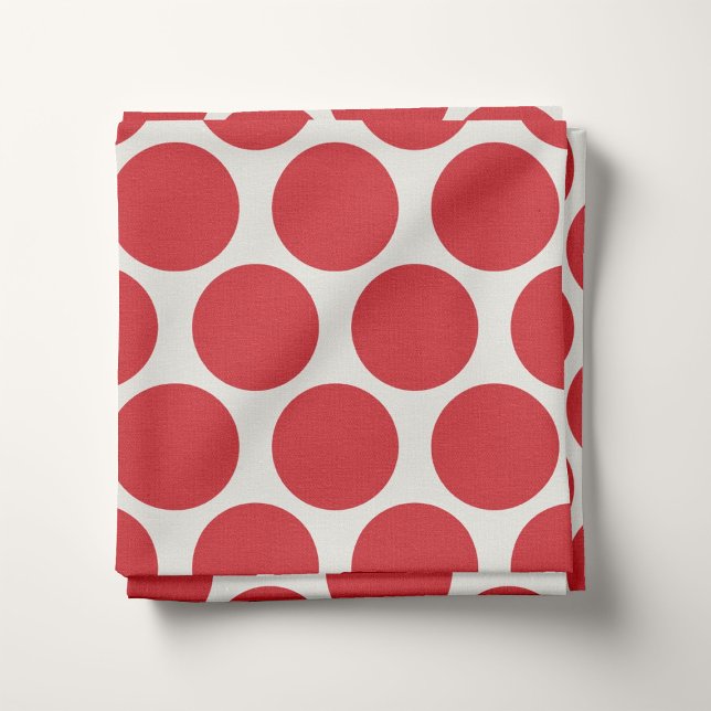 Red Mod Dots Fabric (Creator Uploaded)