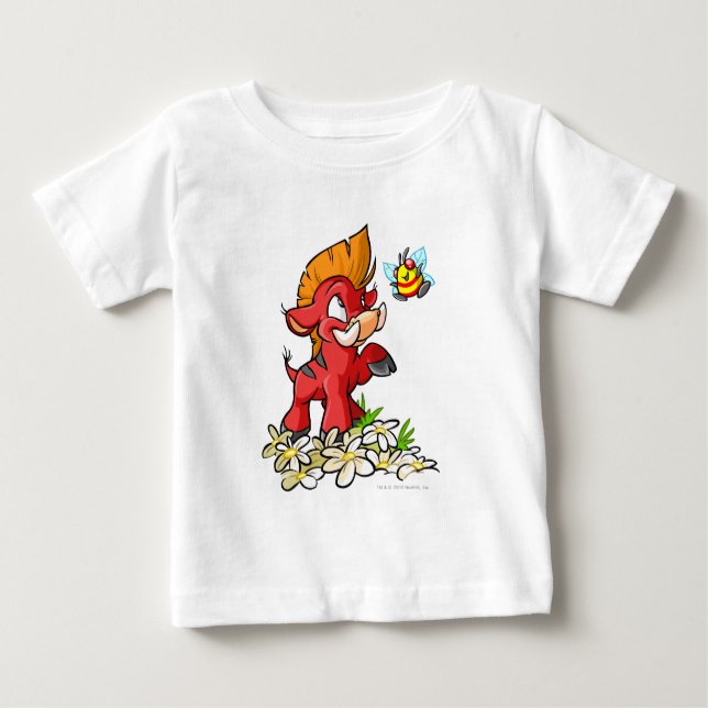 Red Moehog and Buzz Baby T-Shirt (Front)