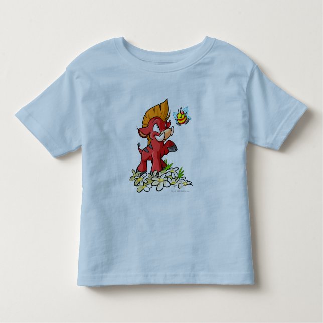 Red Moehog and Buzz Toddler T-shirt (Front)