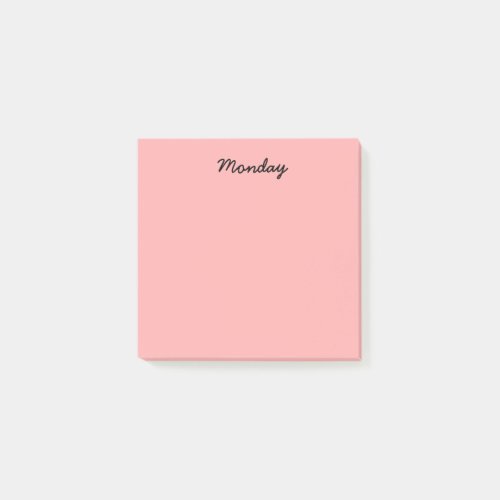 Red Monday Post_it Notes