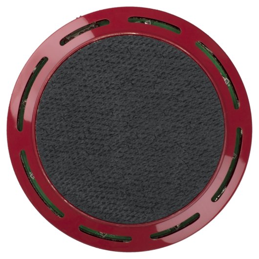 Red Monogrammed Charging Hub (Back)