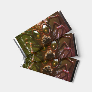 Red Monster Halloween Hershey's Bar Favors