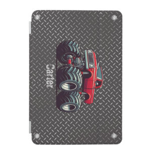 Red monster truck iPad mini cover