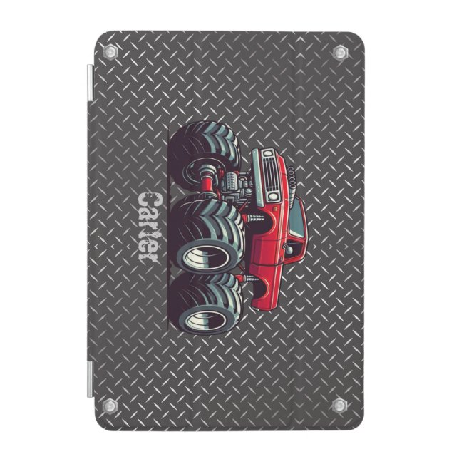 Red monster truck  iPad mini cover (Front)