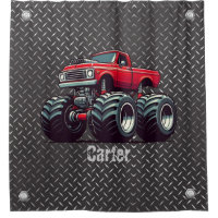 Red monster truck