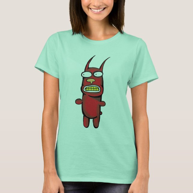 Red Monster womens shirt (Front)