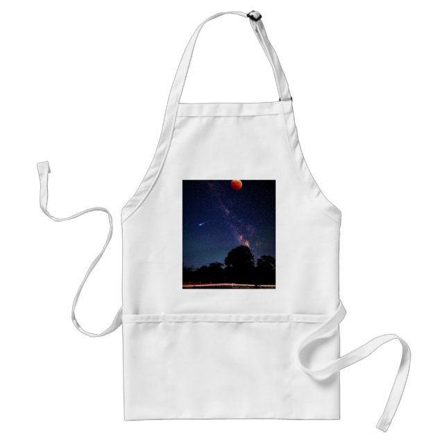 red moon adult apron (Front)