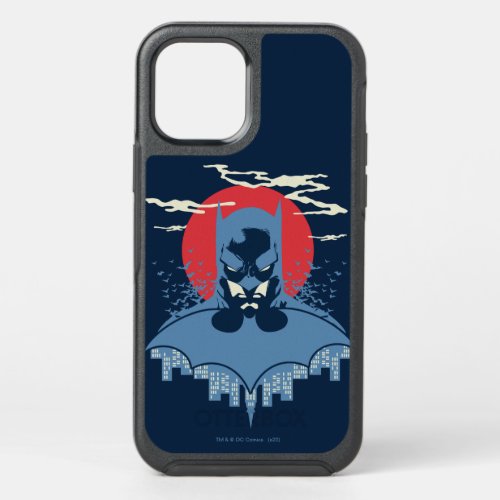 Red Moon Batman With Logo OtterBox Symmetry iPhone 12 Case