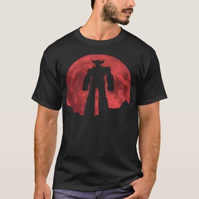Red Moon - Grendizer Ufo Robot T-Shirt (Front)