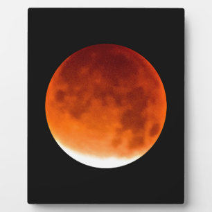 Red Moon Risiing Plaque