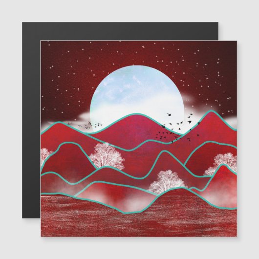 Red Moonrise (Front/Back)