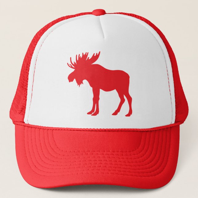 Red-Moose Trucker Hat (Front)
