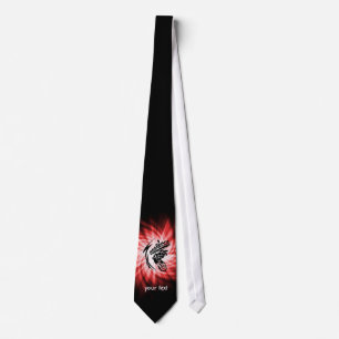Red Motocross Tie