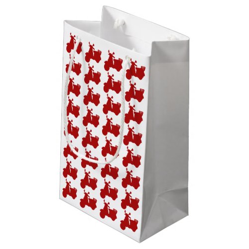 Red Motor Bike Small Gift Bag