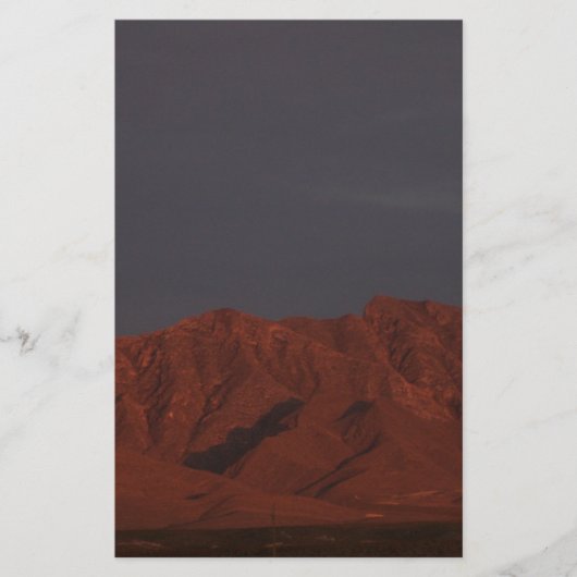 Red Mountain at Twilight (Front)