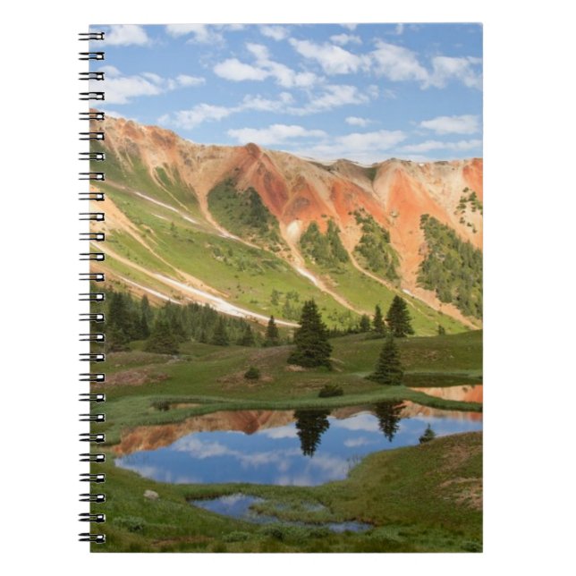 Red Mountain Reflection Notebook (Front)
