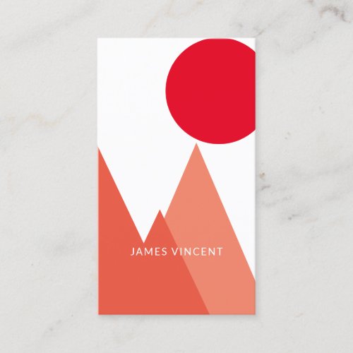 Red Mountains Business Card