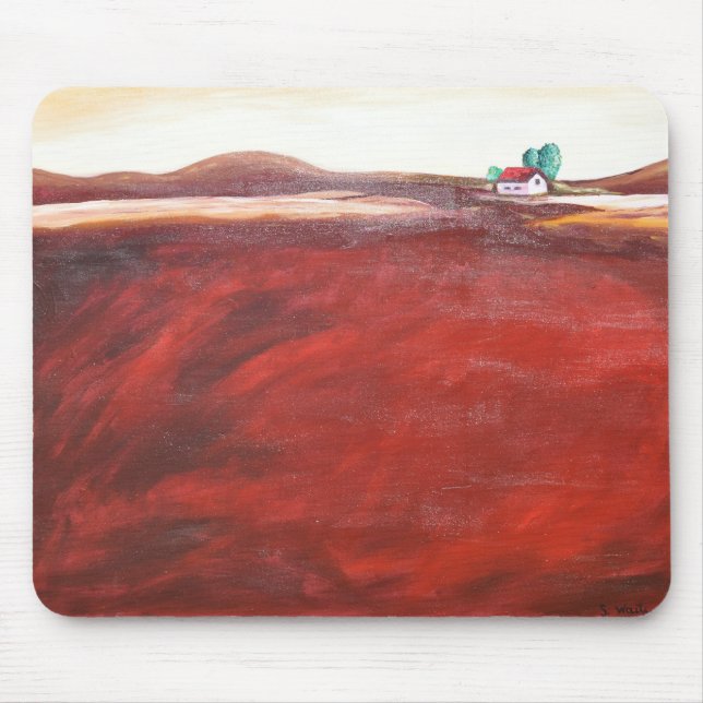 Red Mouse Pad (Front)