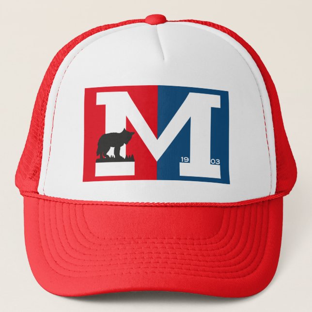 Red Mowglis Spirit Trucker Hat (Front)