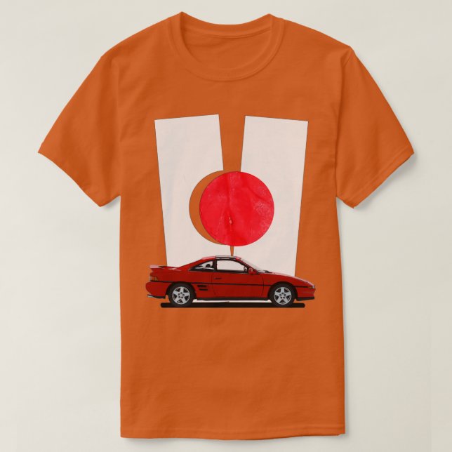 RED MR2 T-Shirt (Design Front)