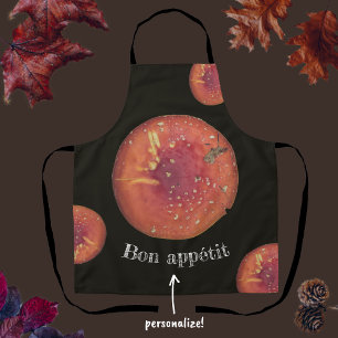 Red mushroom  apron