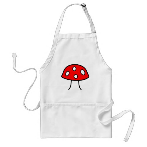 Red Mushroom Apron