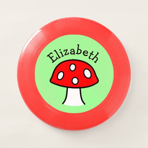 Red Mushroom Frisbee