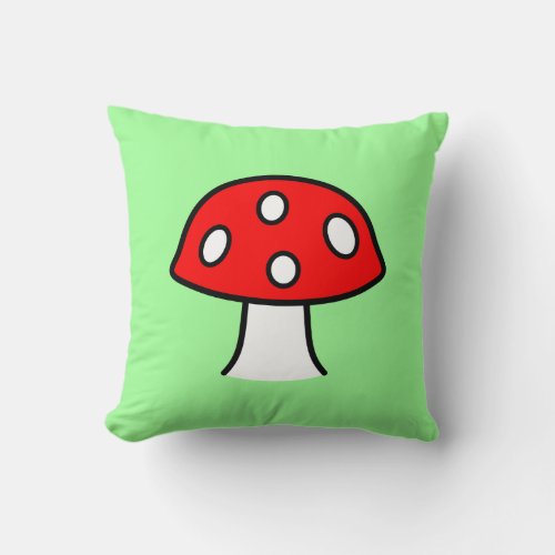 Red Mushroom Pillow