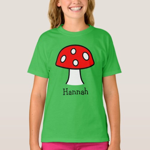 Red Mushroom T_Shirt Child