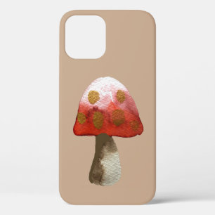 Red Mushroom Toadstool magic iPhone 12 Case