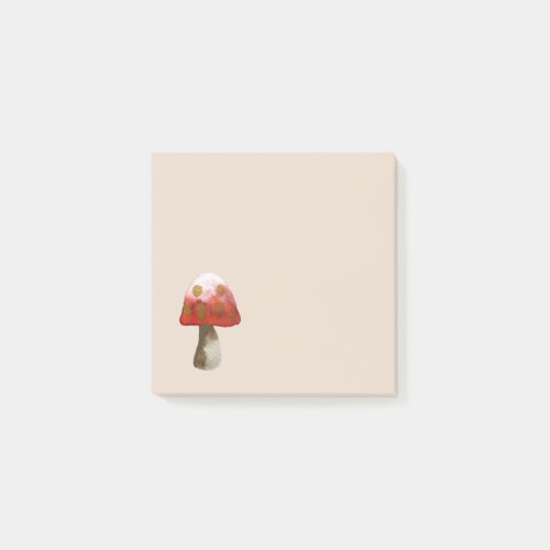 Red Mushroom Toadstool magic Post_it Notes