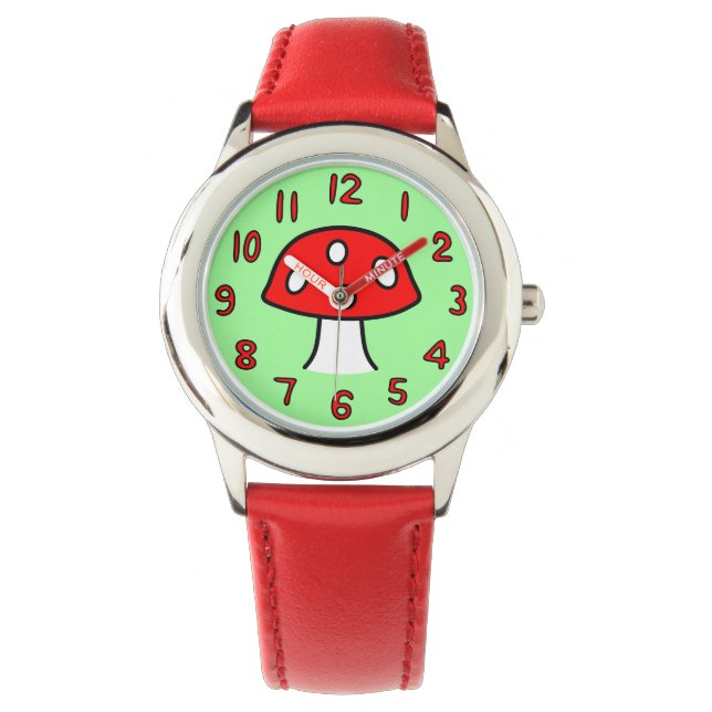 Red Mushroom Watch (Child) (Front)