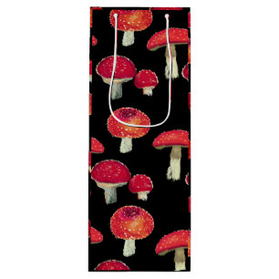Red mushrooms pattern   Bathroom Towel Set Wine Gift Bag