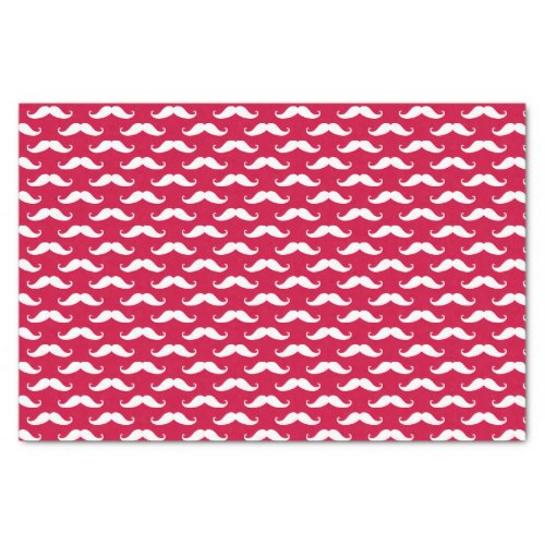 Red Mustache Valentine Tissue Paper