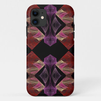 Red n Purp Fractal iPhone 5 Case-Mate Barely There 11 Case