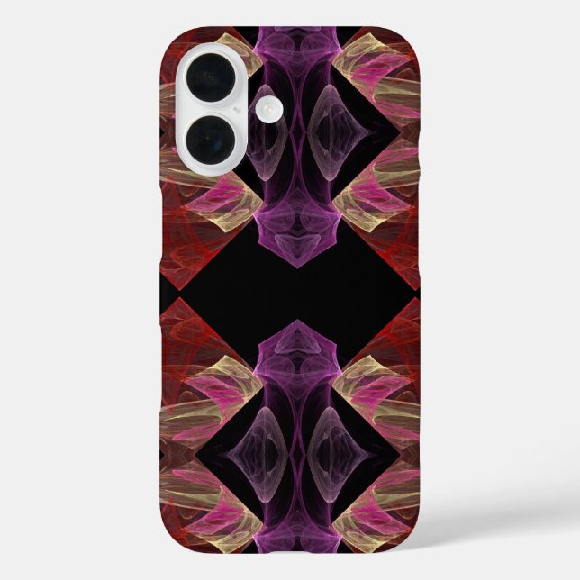 Red n Purple Fractal -adjusts for all cases (Back)