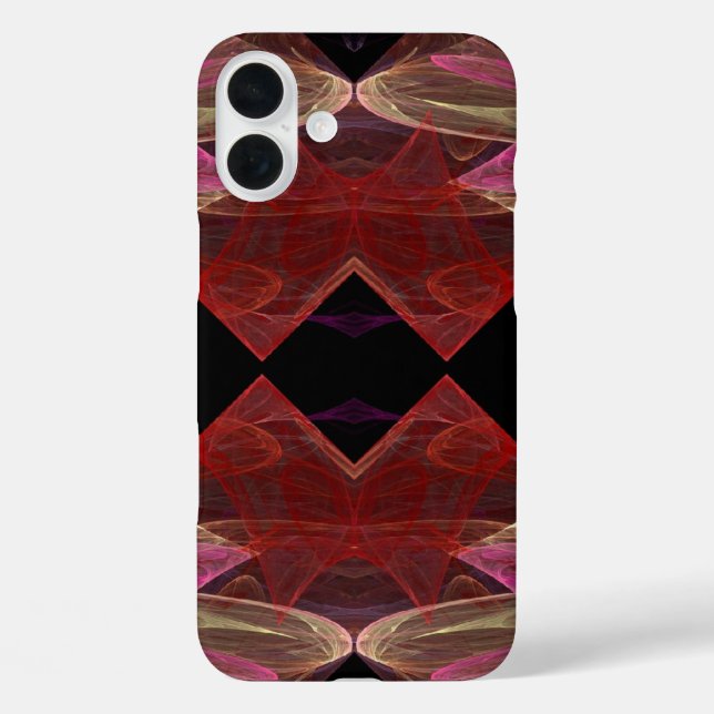 Red n Purple Fractal-adjusts for all cases (Back)