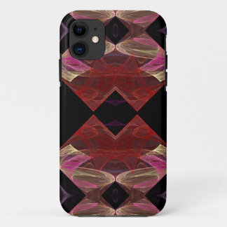 Red n Purple Fractal iPhone 5 Custom Case-Mate ID 11 Case