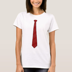 Red Necktie Shirt