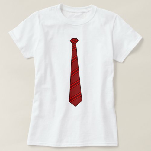 Red Necktie T_Shirt
