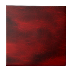 Red Neon Lights Fantasy Ceramic Tile