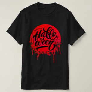 Red Night Happy Halloween T-Shirt