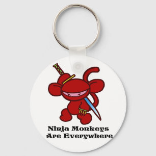 Red Ninja Claw Keychain