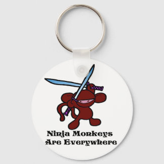 Red Ninja Overhead Keychain
