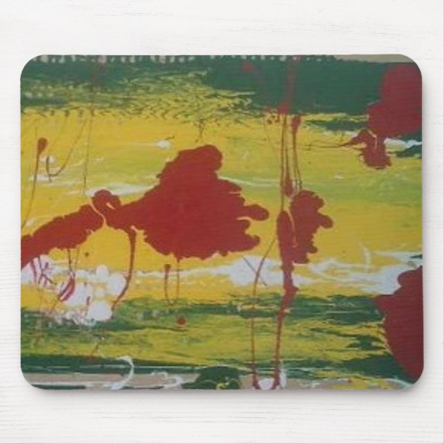Red Nose Mouse Pad (Front)