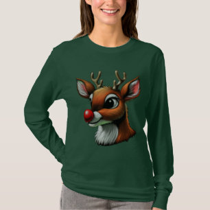 Red Nose Reindeer T-Shirt