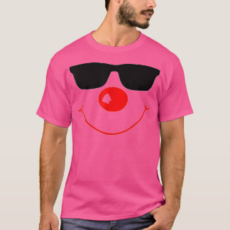 Red Nose With Day Sunglasses 2022  T-Shirt