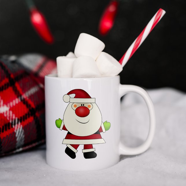 Red Nosed Santa Coffee Mug (Creator Uploaded)